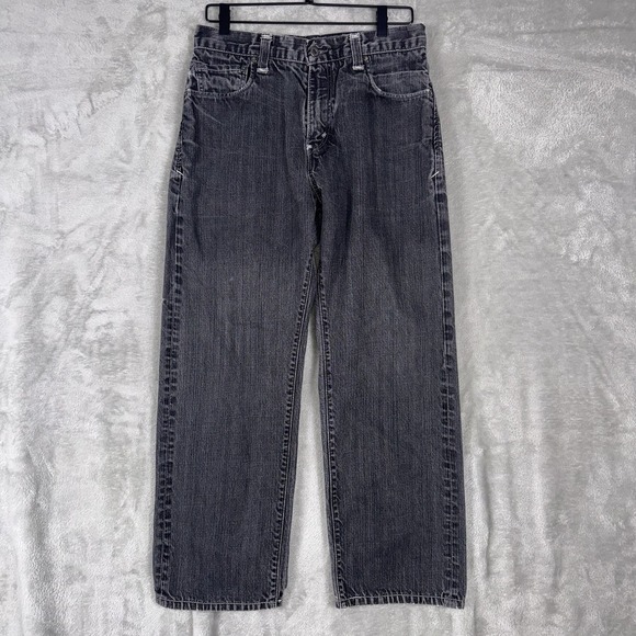 Vintage Levi's 569 Loose Straight Men's 30x30 (Fits 30x28) Black Y2K - Picture 1 of 16